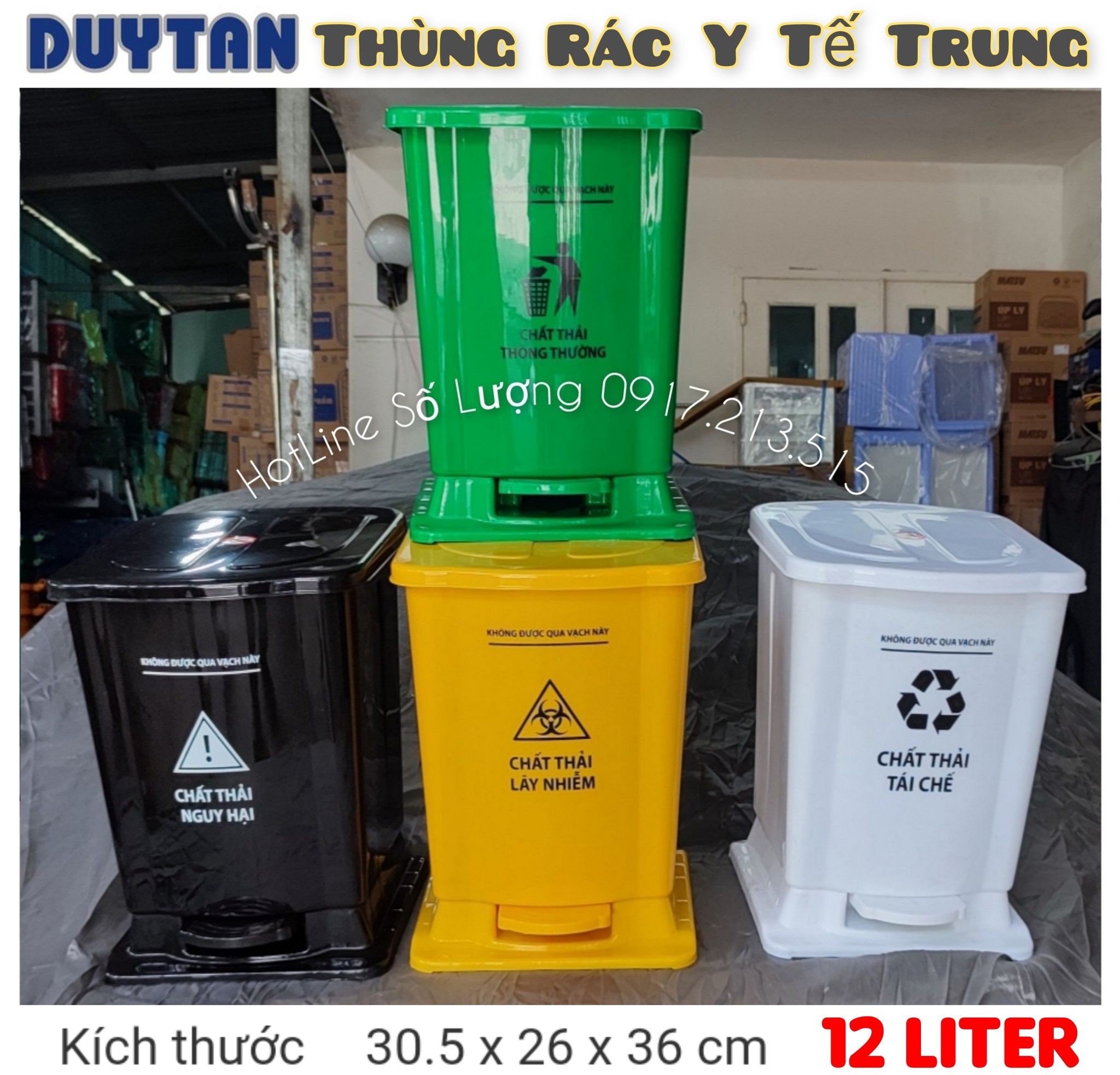 💥 Thùng rác phân loại, thùng rác y tế dùng để phân loại rác thải 💥