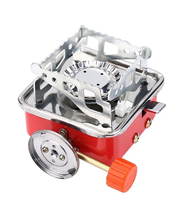 [HCM]Bếp Gas Mini Gấp Gọn Du Lịch- Bếp gas mini dã ngoại- Bếp gas đi phượt mini tiện lợi