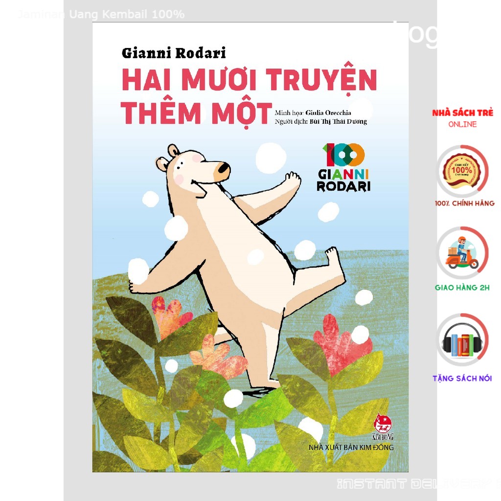 Sách - Hai Mươi Truyện Thêm Một - 100 năm Gianni Rodari - NXB Kim Đồng