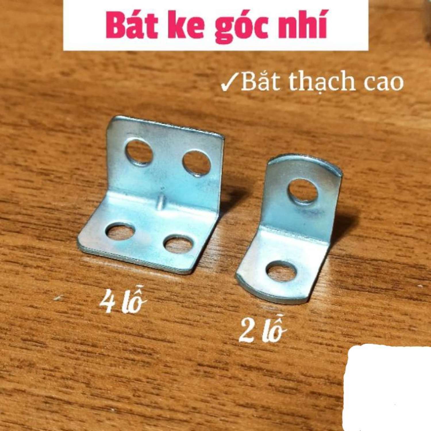 Bát ke góc bắt thạch cao 4 lỗ và 2 lỗ