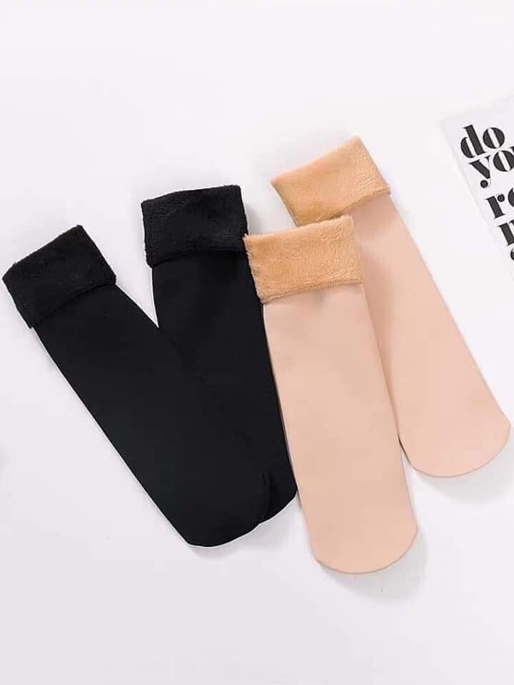 Combo 5 đôi tất lót lông mịn ấm bảo vệ đôi chân, minhquang2017