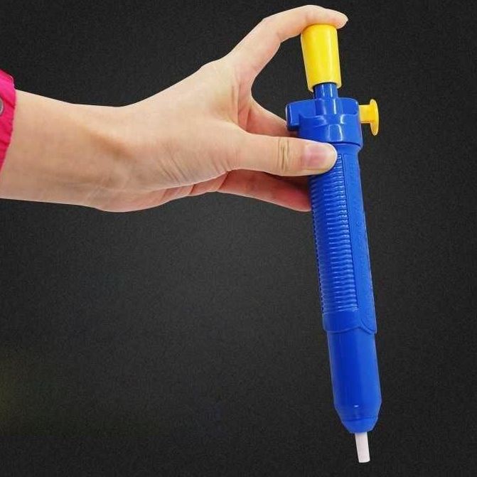 Dụng cụ hút thiếc hàn, Hút chì hàn Solder dùng với mỏ hàn chì các loại Lực hút cực mạnh, cây hút thiếc