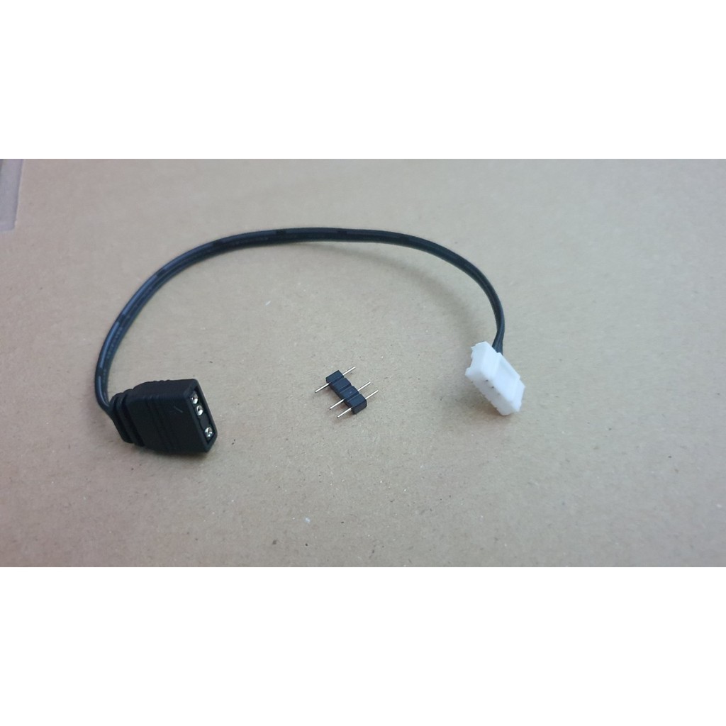 Dây chuyển nguồn 5v argb ra 6 pin hub coolmoon