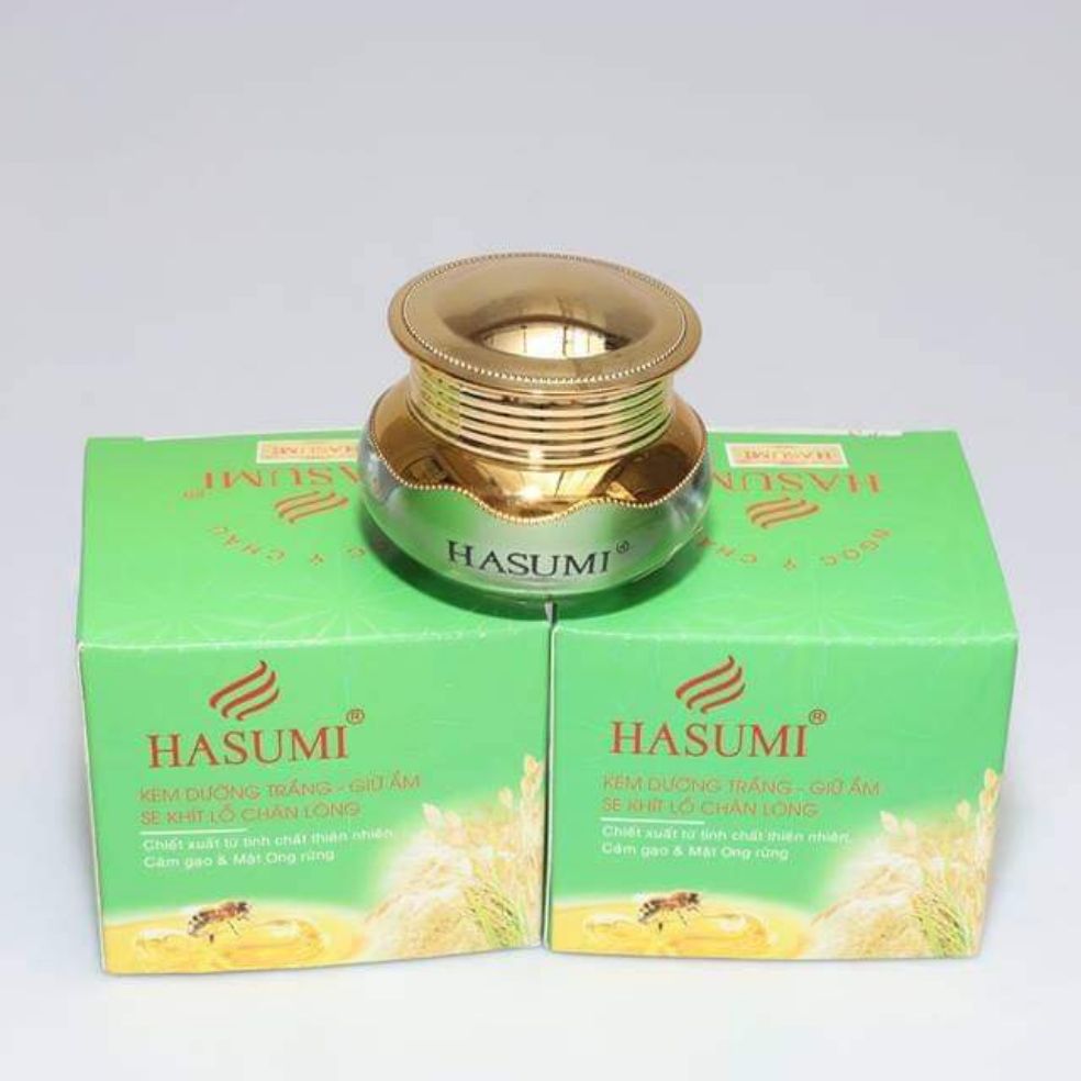 Kem Hasumi dưỡng trắng giữ ẩm se khít lỗ chân lông 25g