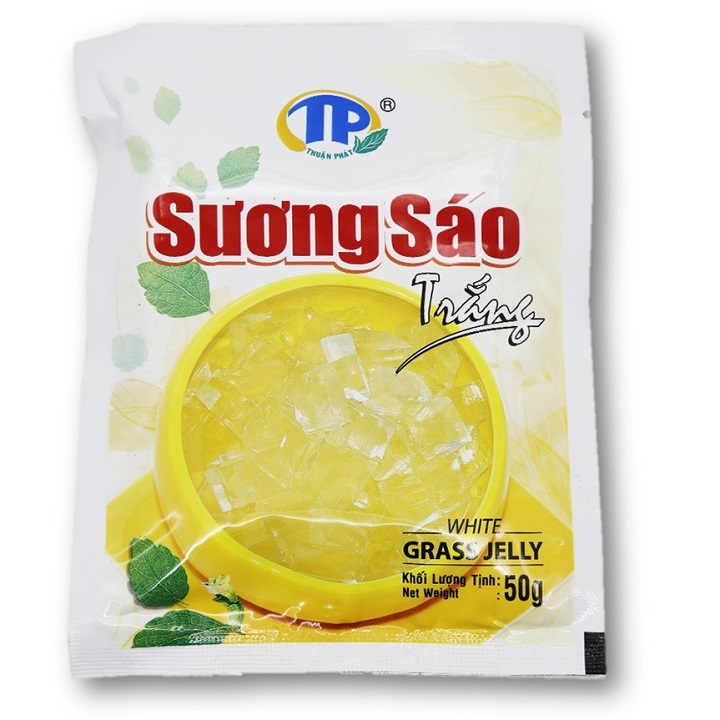 [HCM]Bột Sương Sáo Trắng White Grass Jelly Thuận Phát Gói 50gr