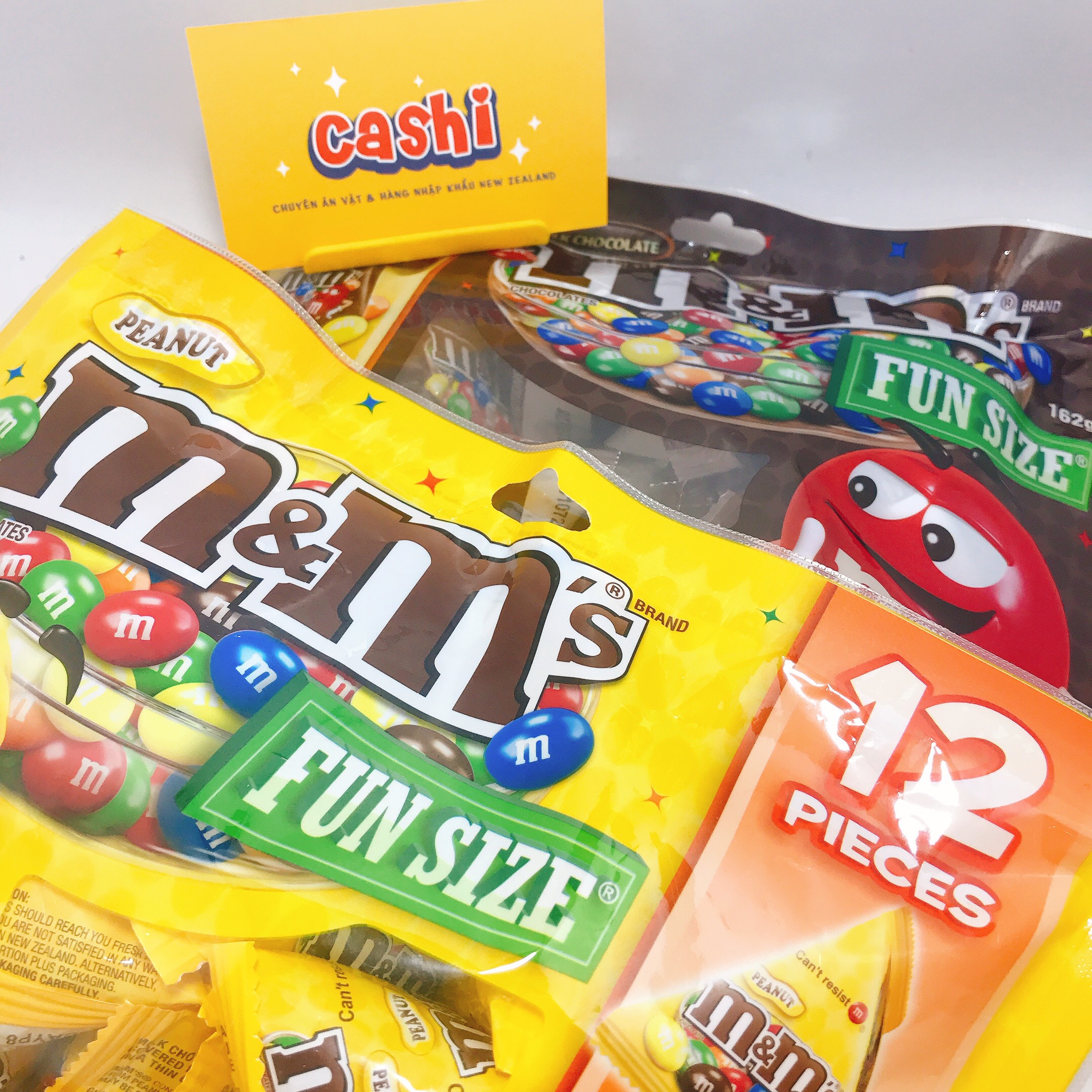 Socola m&m's peanut and milk chocolate 162g new zealand_cashi tphcm