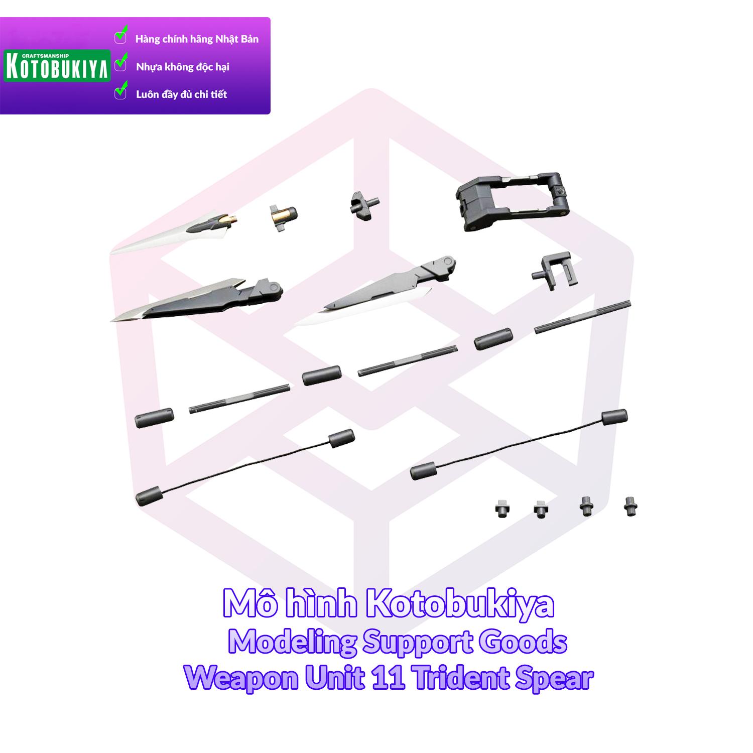 Mô hình Kotobukiya M.S.G WeaponUnit 11 Trident Spear