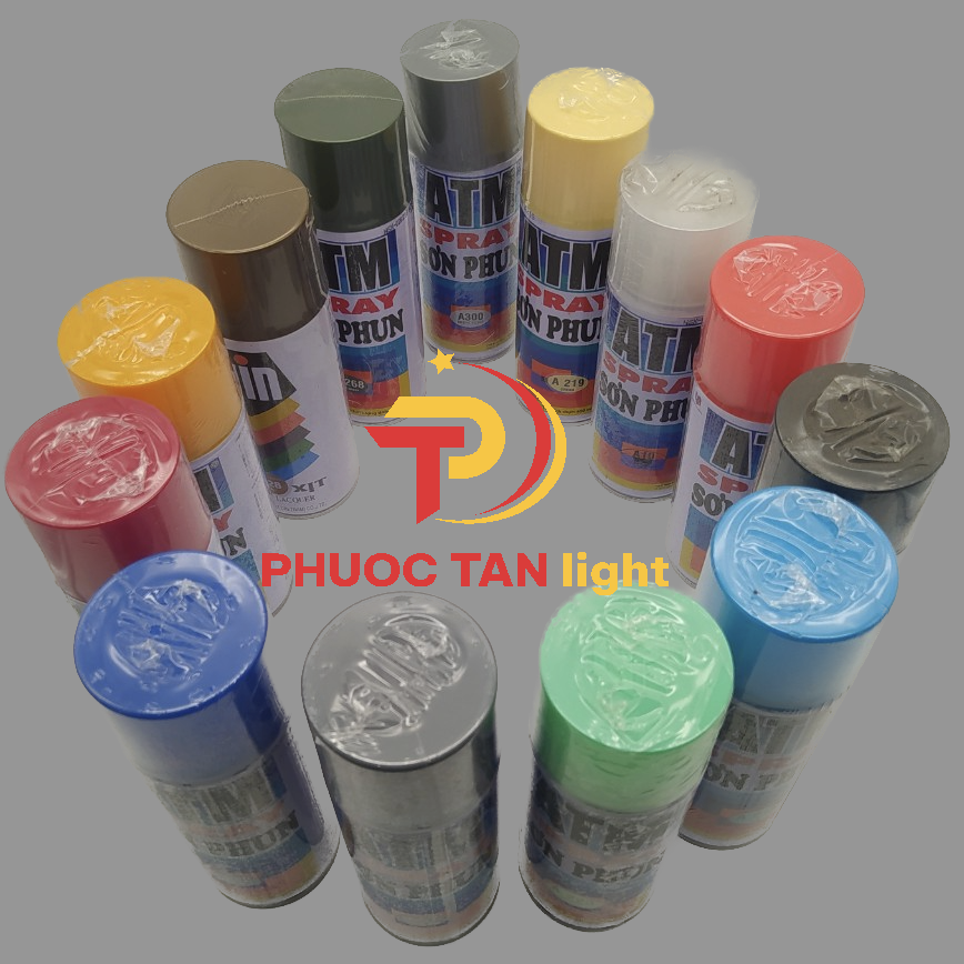 Sơn xịt ATM 400ml đủ màu chính hãng