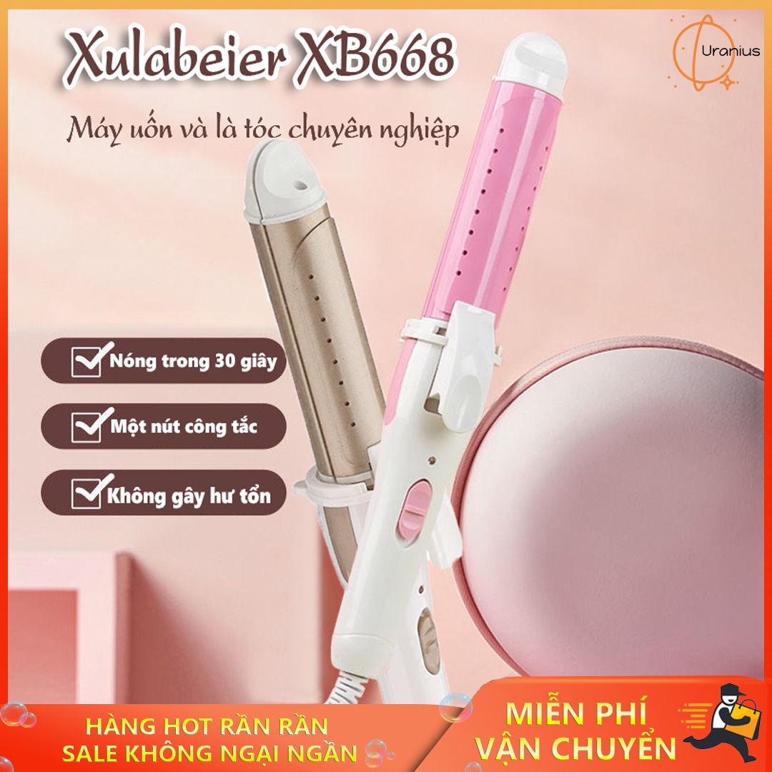 Kẹp uốn tóc nam, Cây uốn tóc, Máy Là Uốn Tóc  Xulabeier XB668 Làm Tóc Đa Năng Chuyên Nghiệp, Chất Liệu Cao Cấp, Bảo Vệ Tóc, Làm Tóc Hiệu Quả Tiết Kiệm Thời Gian.