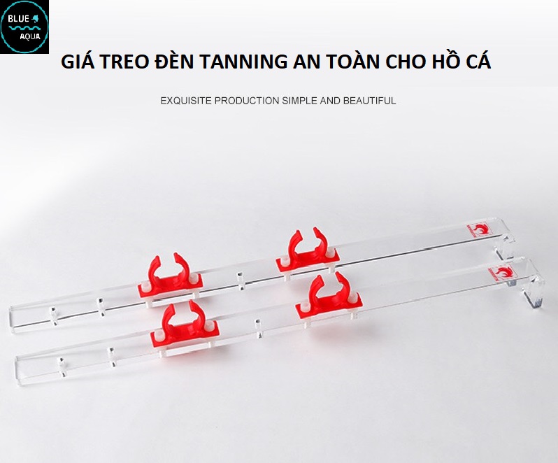 [HCM]Giá kẹp đèn tanning cá rồng an toàn aerofin