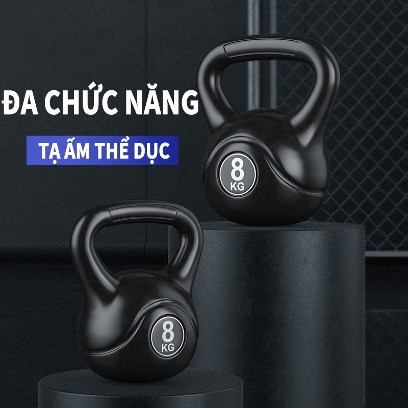 Tạ bình vôi 6kg/8kg /10kkg tập squat chính hãng tạ ấm Dụng cụ thể thao tại nhà chống đẩy