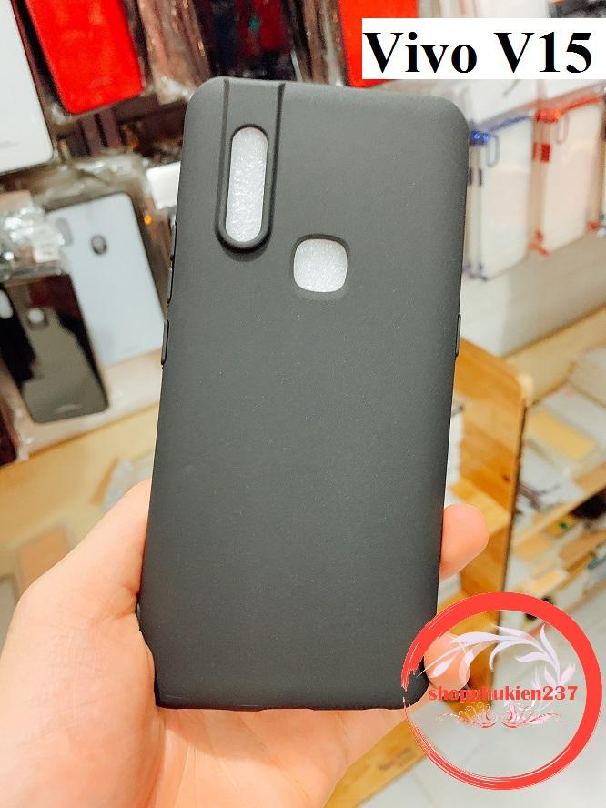 Ốp lưng vivo v15 ốp dẻo đen tpu cao cấp