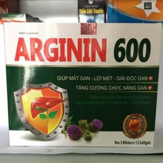 [HCM]Arginin 600 tăng cường chức năng gan cam kết sản phẩm đúng mô tả chất lượng đảm bảo an toàn đến sức khỏe người sử dụng