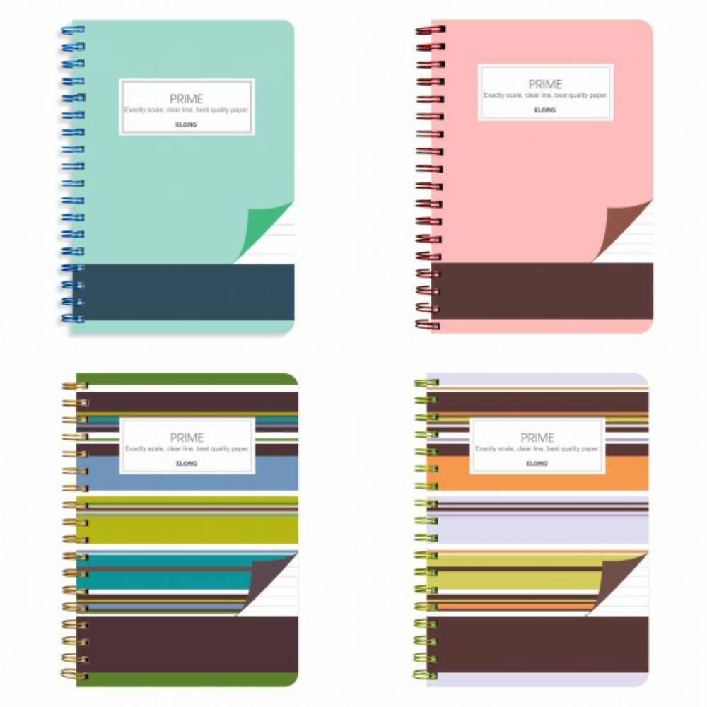 Sổ lò xo kép B5 Prime 200 trang 100/90 KLong-MS986-VPP KLONG