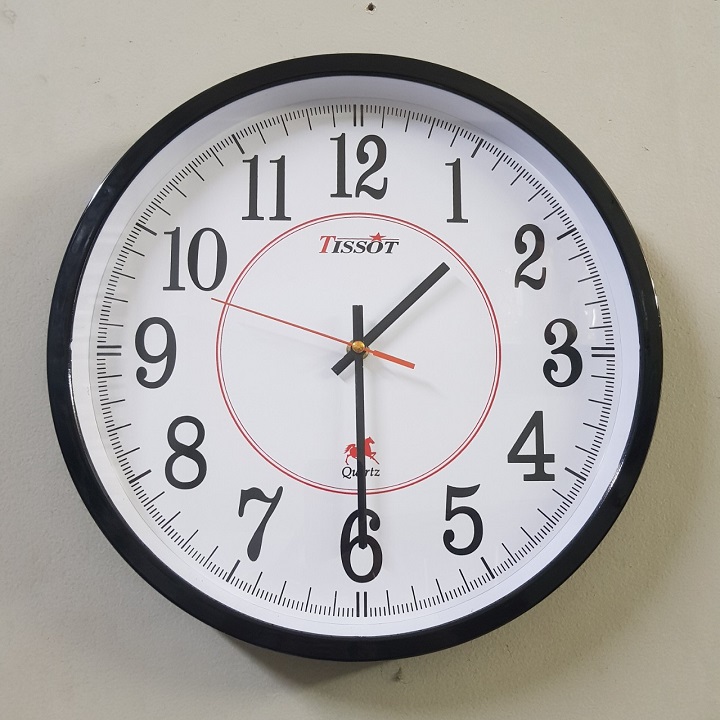 Đồng hồ treo tường kim trôi 36cm tissot