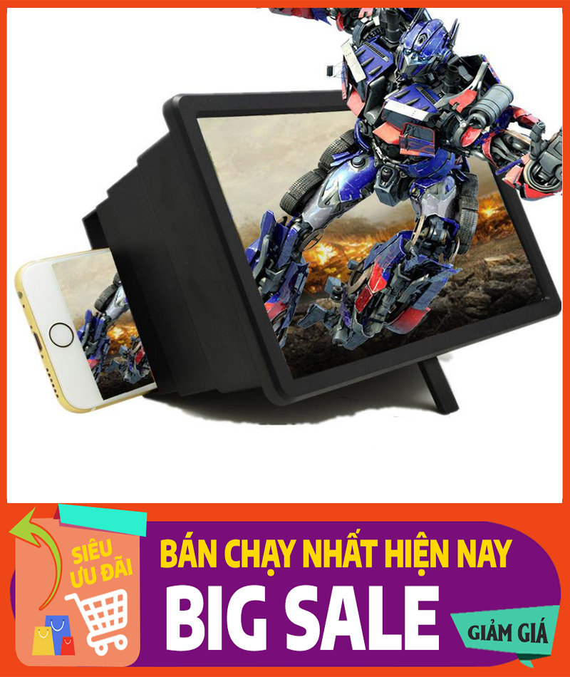 Kính phóng đại 3d thế hệ mới, kính phóng to màn hình điện thoại F2 siêu nét, kính khuyếch đại màn hình