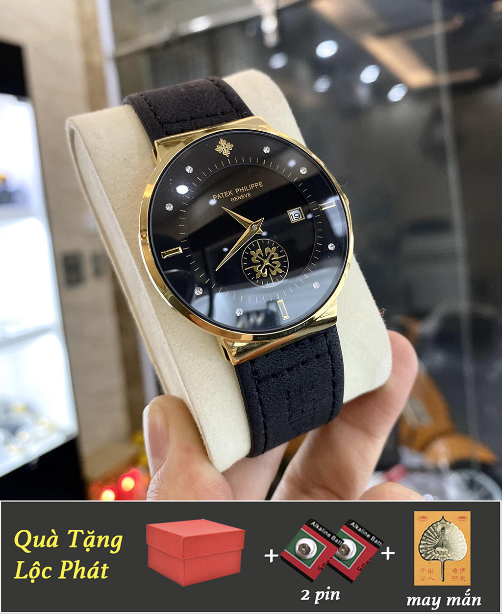 ĐỒNG HỒ NAM DA CAO CẤP CHẠY KIM ?PHỤ BẢO HÀNH 1 NĂM TẶNG KÈM 2 PIN, LÁ BỒ ĐỀ TRỊ GIÁ 100K KÍNH CHỐNG TRẦY, CHỐNG NƯỚC, ?MÁY NHẬT SIÊU BỀN