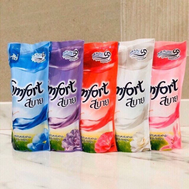 1 bịch nước xả vải comfort thái lan 600ml