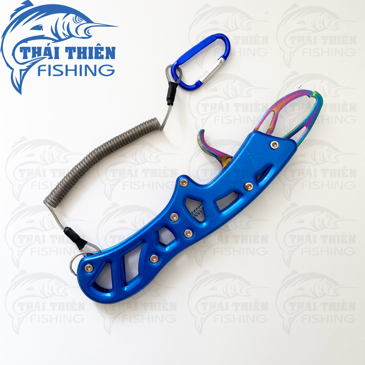 Kềm kẹp cá câu lure ss304 mạ titan dùng kẹp, gắp gỡ cá, tháo móc lưỡi câu