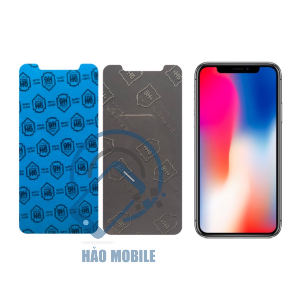 Dán cường lực dẻo nano iphone X, XS, XR, XS Max chịu lực tốt nhhất hiện nay