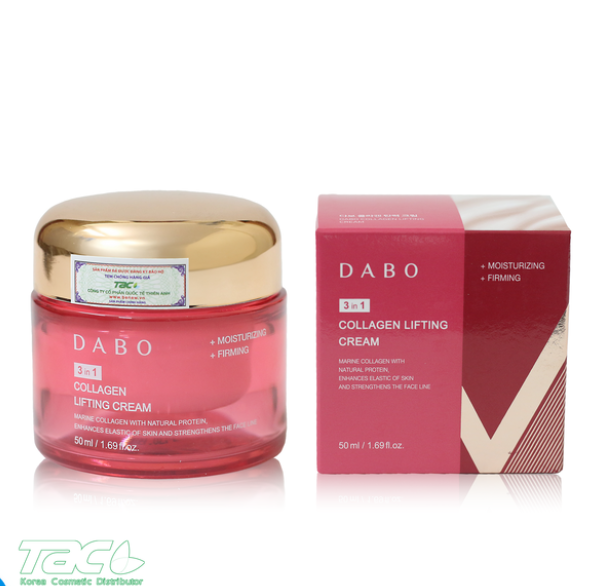 KEM CAO CẤP COLLAGEN CHỐNG LÃO HÓA, NÂNG CƠ, LÀM TRẮNG CHÍNH HÃNG HÀNG QUỐC - DABO COLLAGEN LIFTING CREAM
