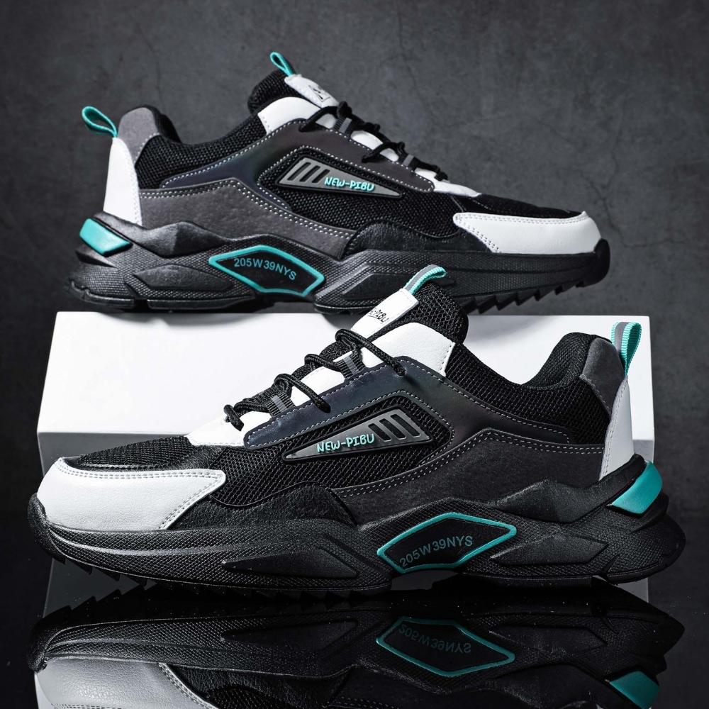 Giày sneaker thể thao nam phản quang New-PiBu hầm hố cá tính mẫu mới