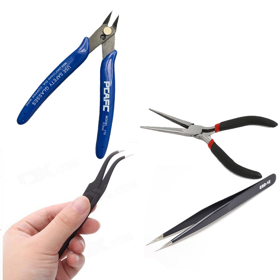 Bộ Dụng Cụ Lắp Ráp Mô Hình 3D Kim Loại Bằng Thép