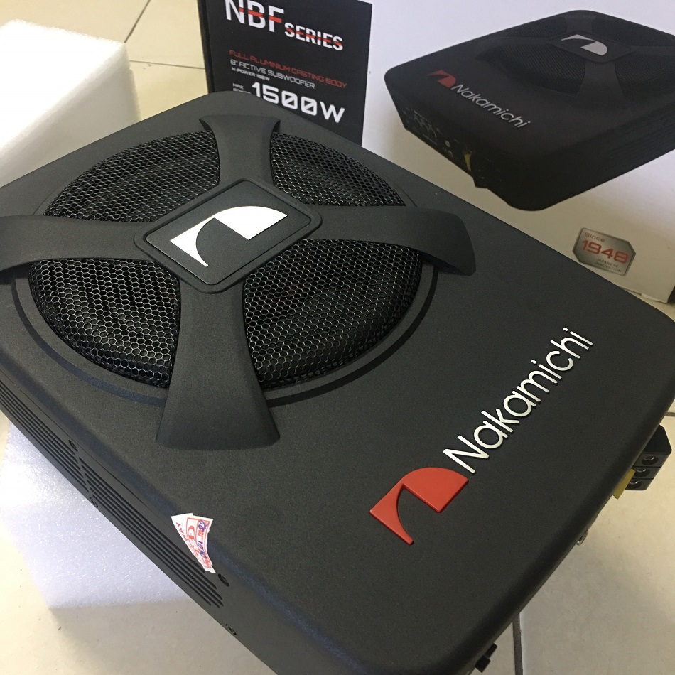 Loa sub gầm ghế Nakamichi NBF 8.1A Chính hãng