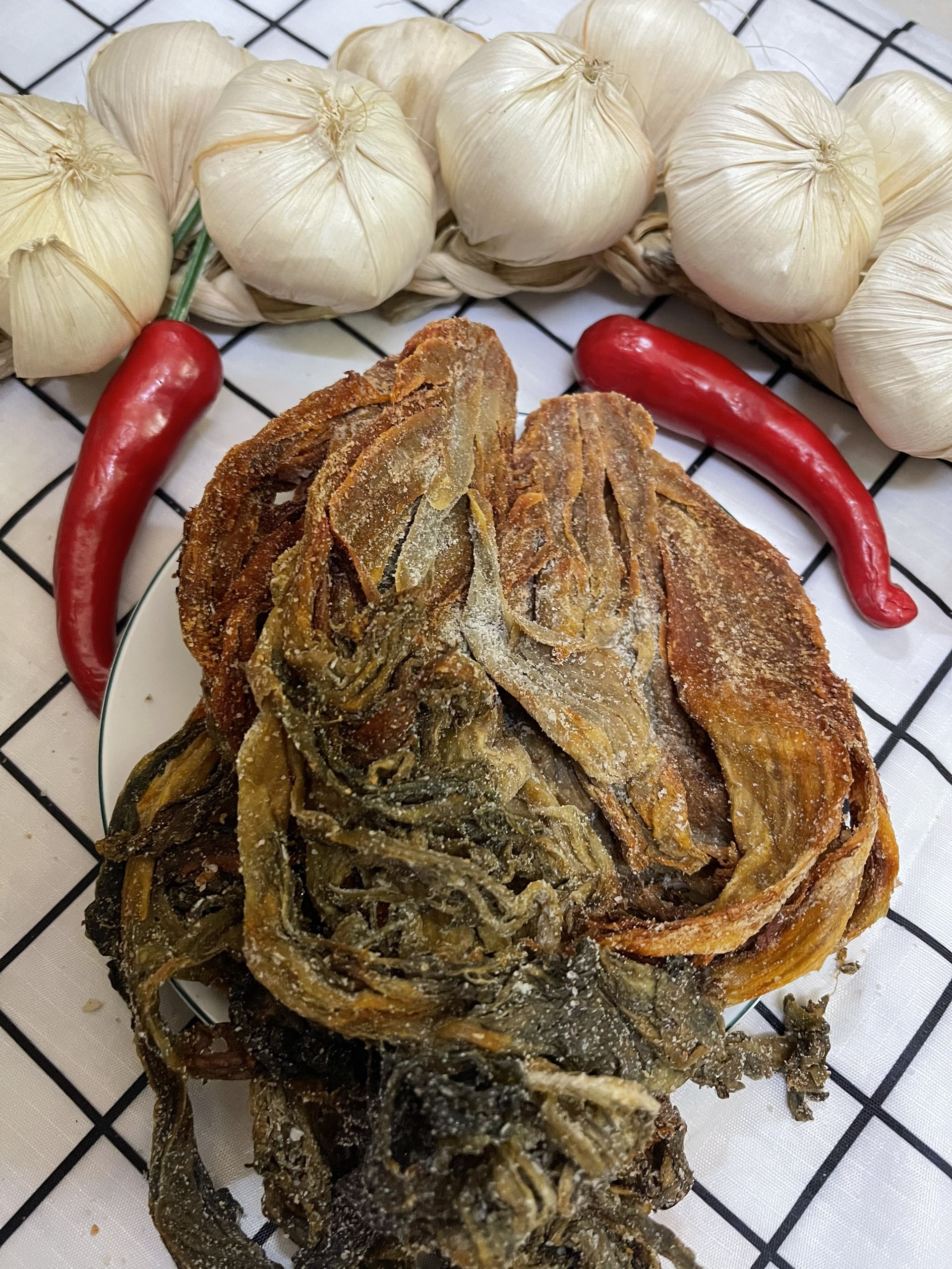 Cải mùi xôi / cải muối nguyên lá 100gram - 500gram