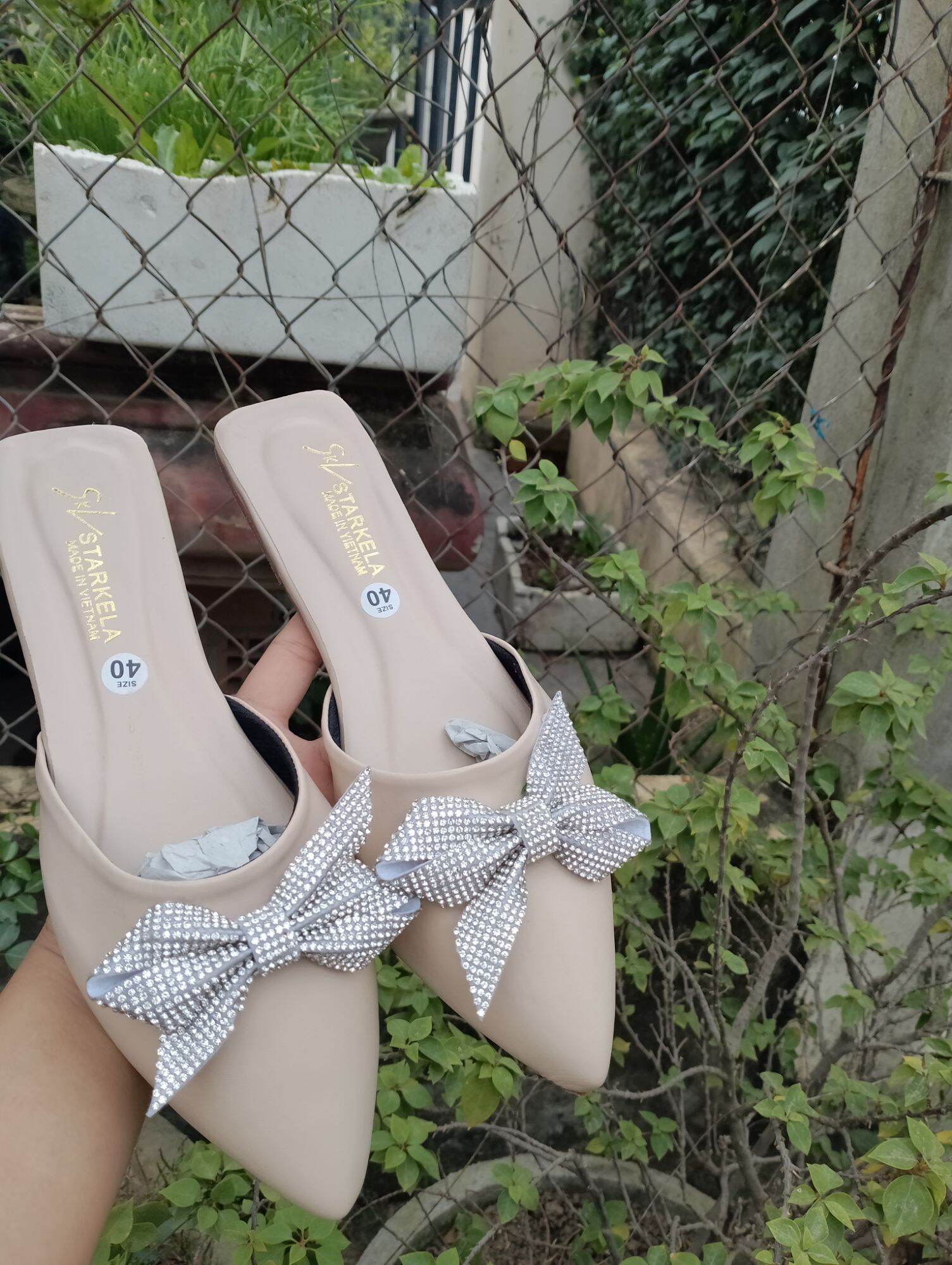 Giày dép sục nữ nơ cánh xoàn bigsize