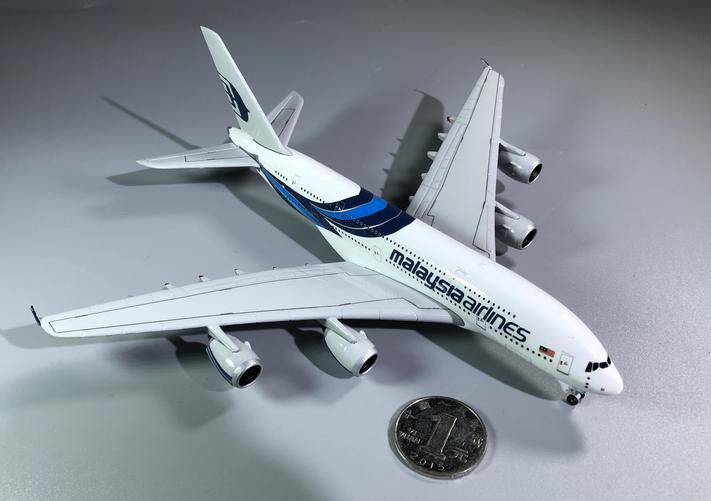 Mô hình máy bay airbus a380-800 malaysia airlines tỉ lệ 1:400