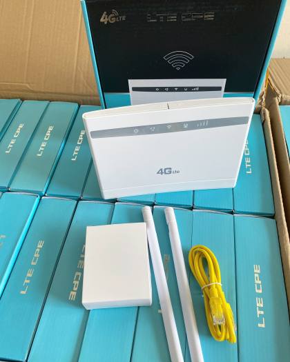 Bộ Phát Wifi 3/4g ZTE CP101 Hỗ Trợ 2 Anten - Có 2 Cổng LAN Sử Dụng Cho 32 Thiết Bị