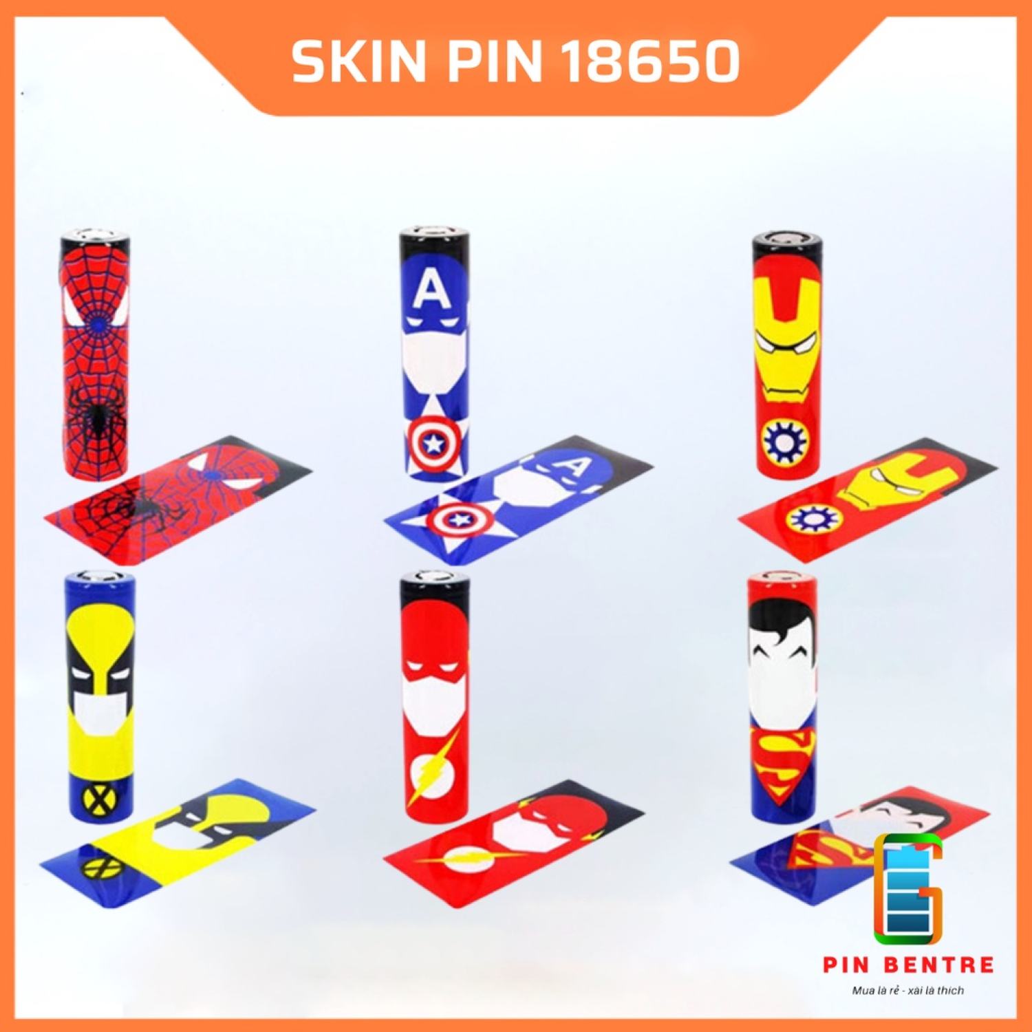 Gen bọc pin 18650 làm đẹp