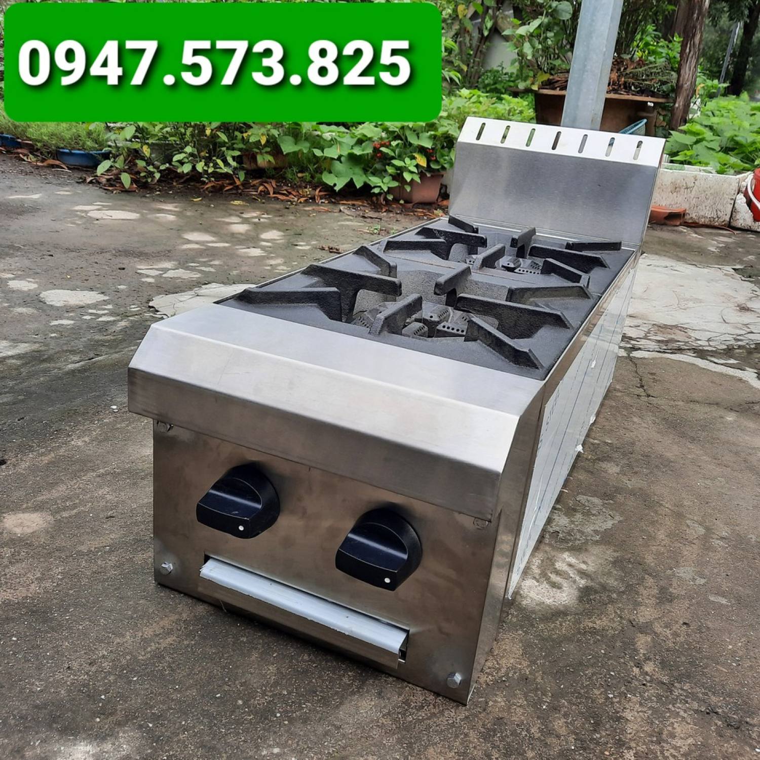Bếp Âu 2 Họng Thành Phát, Bếp Công nghiệp, Nhà Hàng, Khách Sạn.