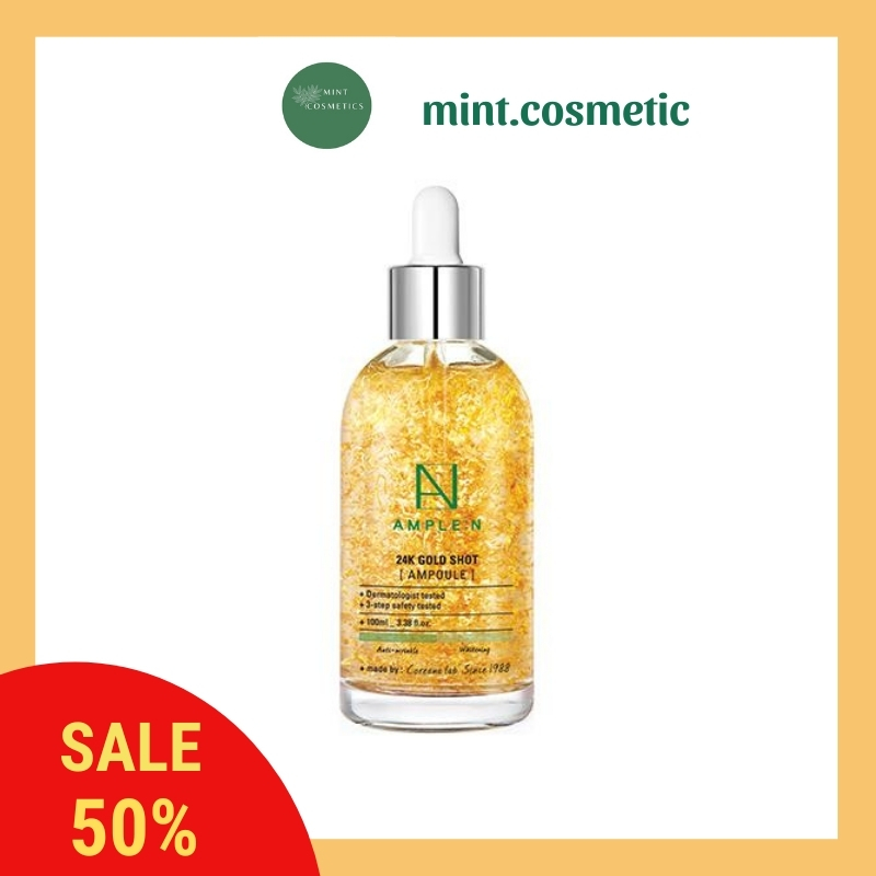 Tinh chất Vàng 24k gold shot ampoule Ample:n Coreana