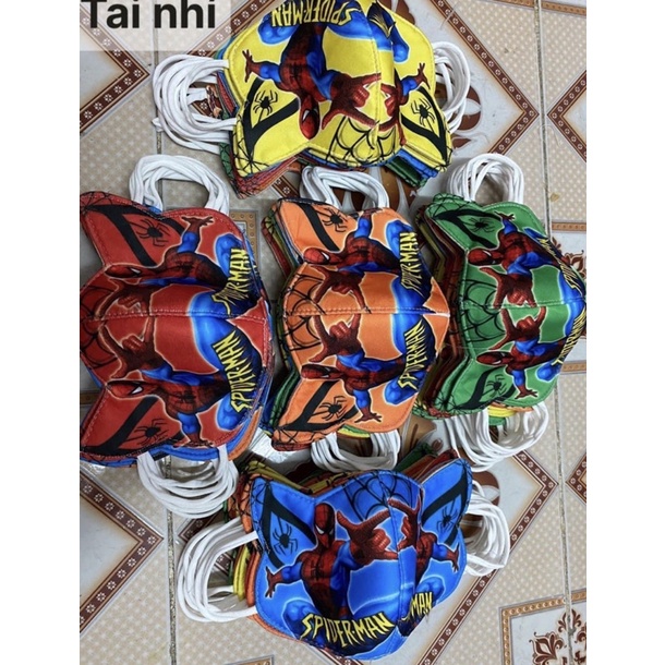 -Khẩu trang vải cho bé trai, Khẩu trang trẻ em dùng hàng ngày cho bé 1t-12t-