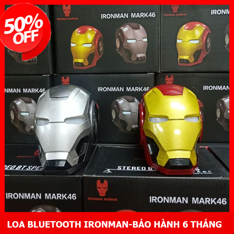 Loa Bluetooth Ironman MARK46 - Loa Di Động Siêu Bass