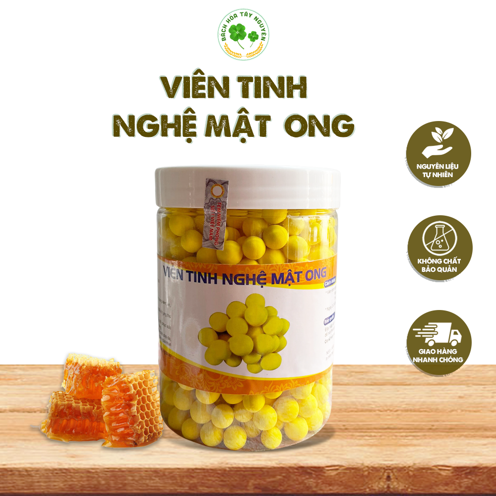 Viên tinh nghệ mật ong - hộp 500gr