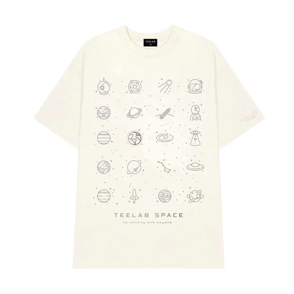 Luckáo thun local brand unisex teelab space program: to infinity and beyond / kem ts141