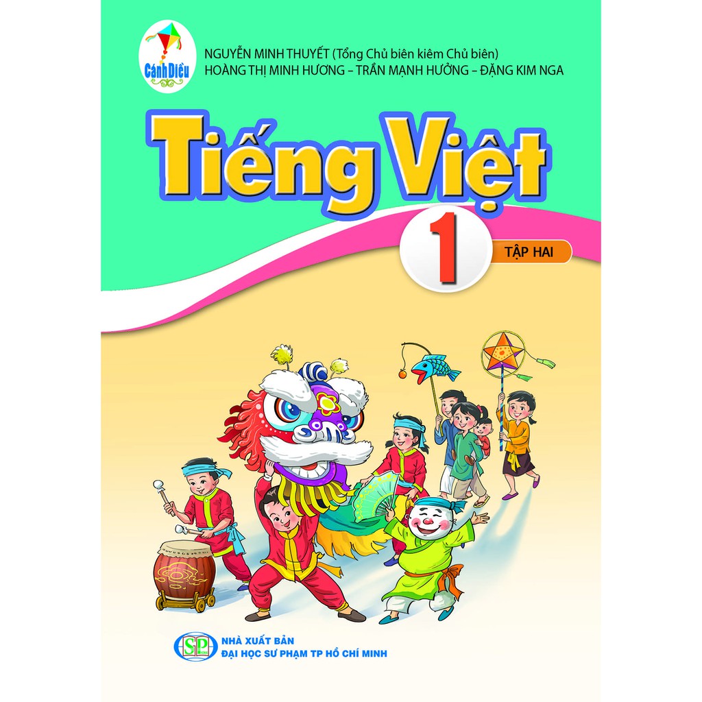 Sách Tiếng Việt 1 Tập hai (Cánh Diều) + Bán kèm 1 quyển Bé tập tô màu