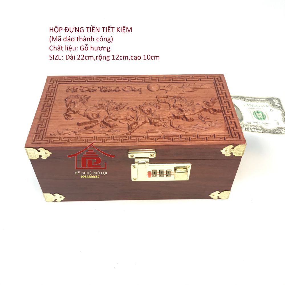 Hộp đựng tiền tiết kiệm mã đáo thành công