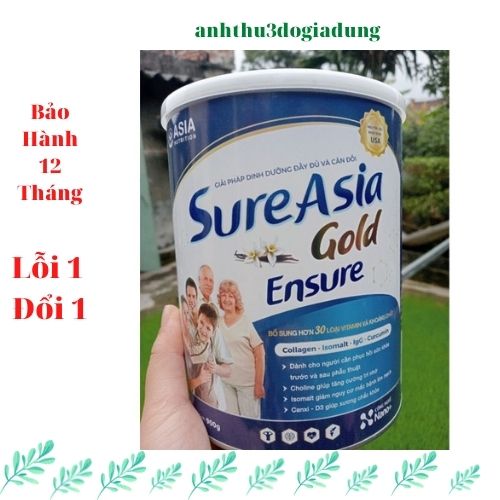 Sữa Green Asia Gold Ensure 900g Dinh Dưỡng Và Phục Hồi Sức Khỏe