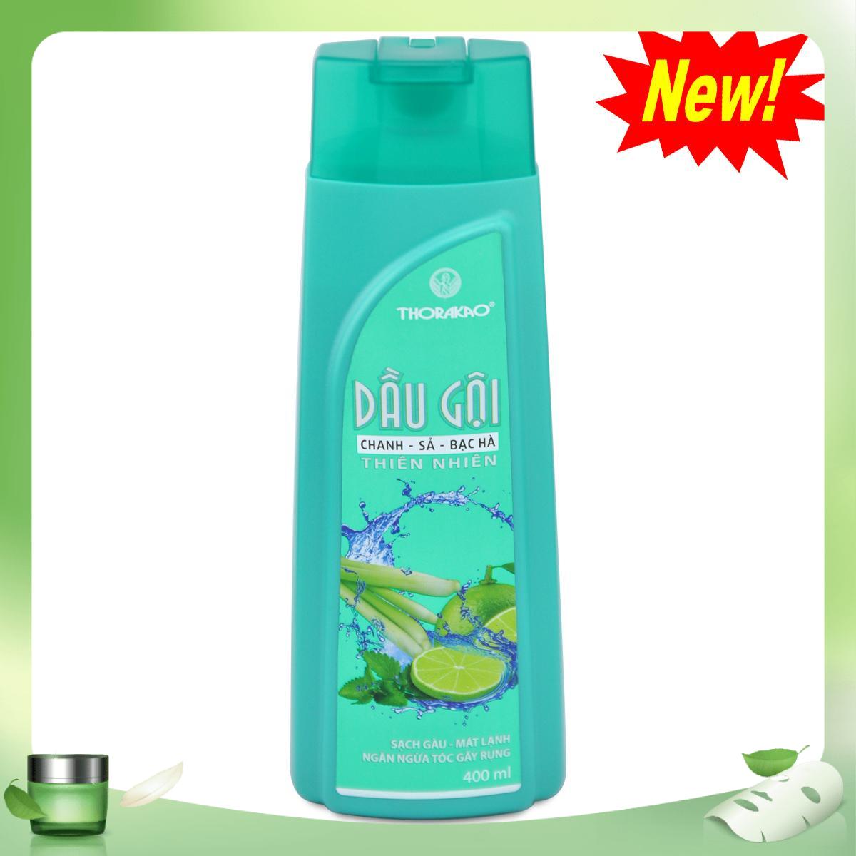 Dầu gội chanh sả bạc hà Thorakao 400ml