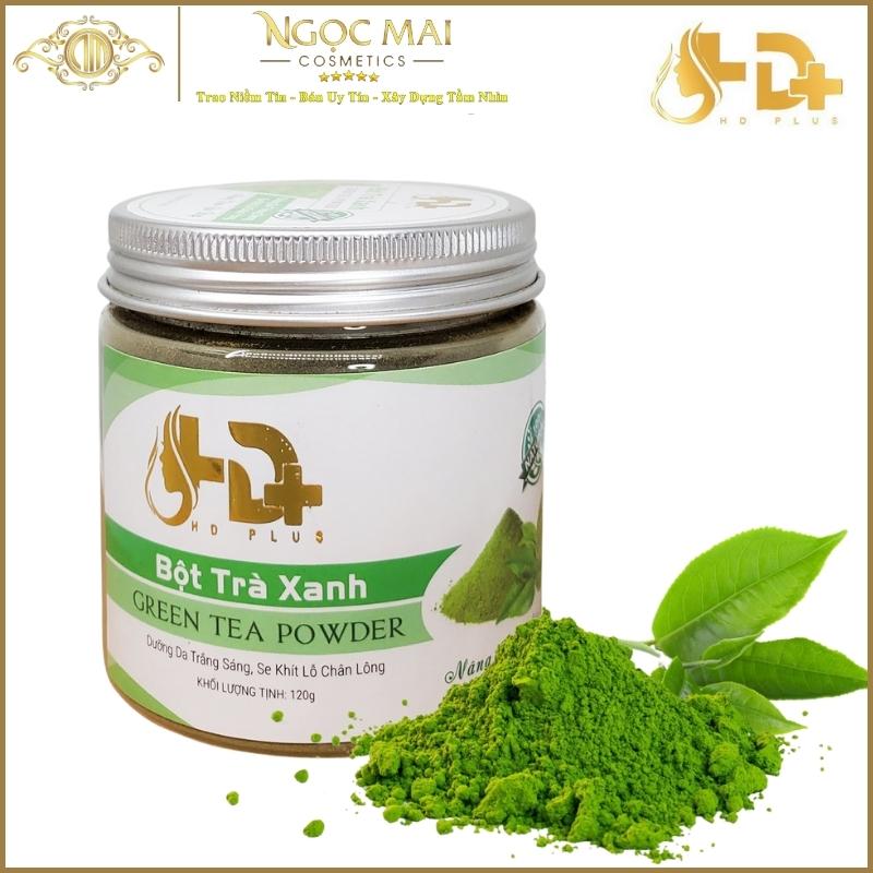 Bột trà xanh nguyên chất hd plus 120g