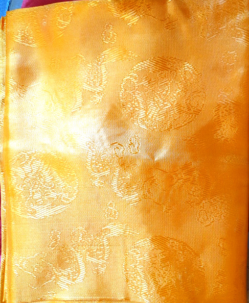 Khăn kata in rồng vàng 1.3m x 20cm