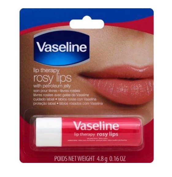 Son Dưỡng Môi Vaseline hồng xinh 4.8g, hàng chính hãng.