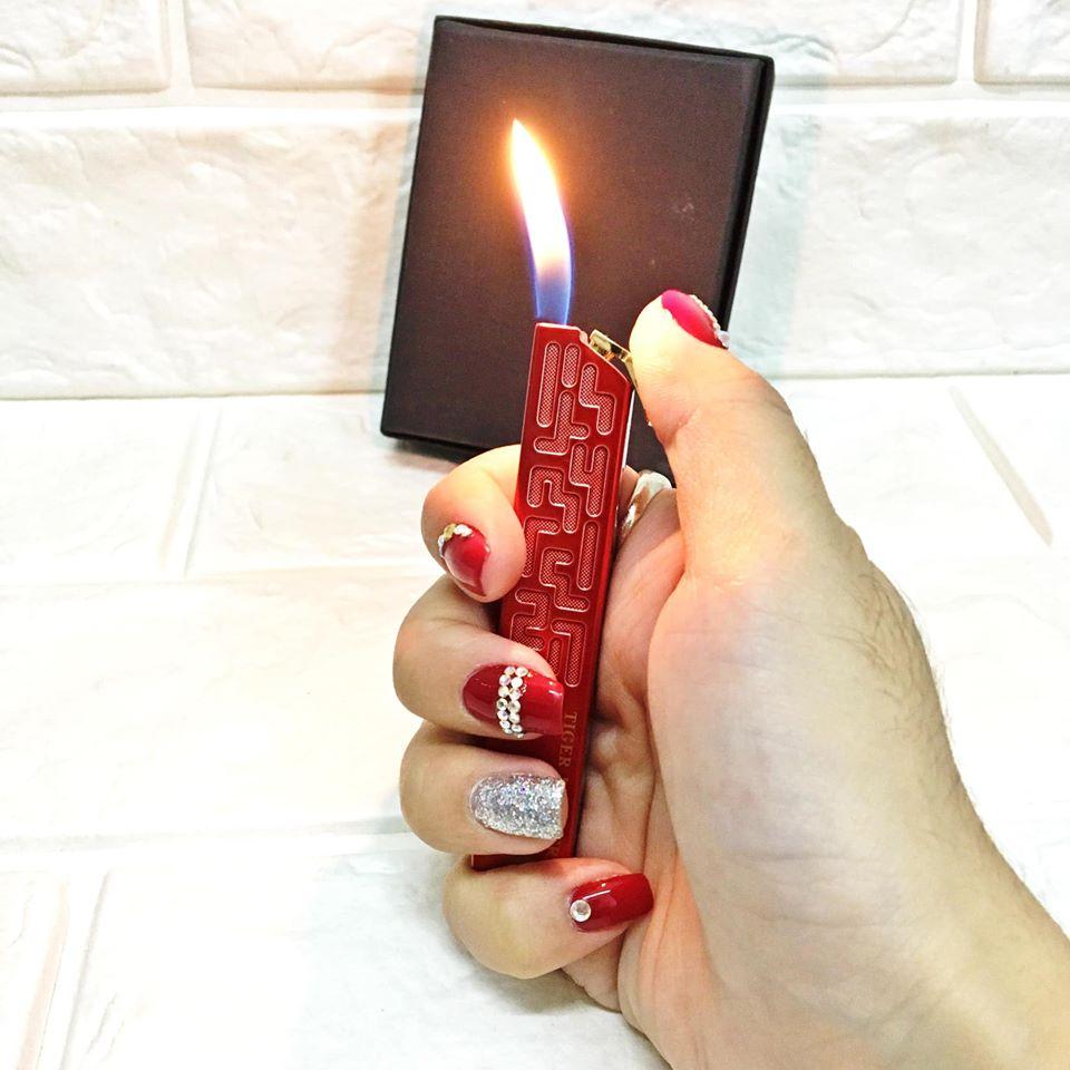 Bật lửa khò độc đáo tiger 190 kim loại xài gas