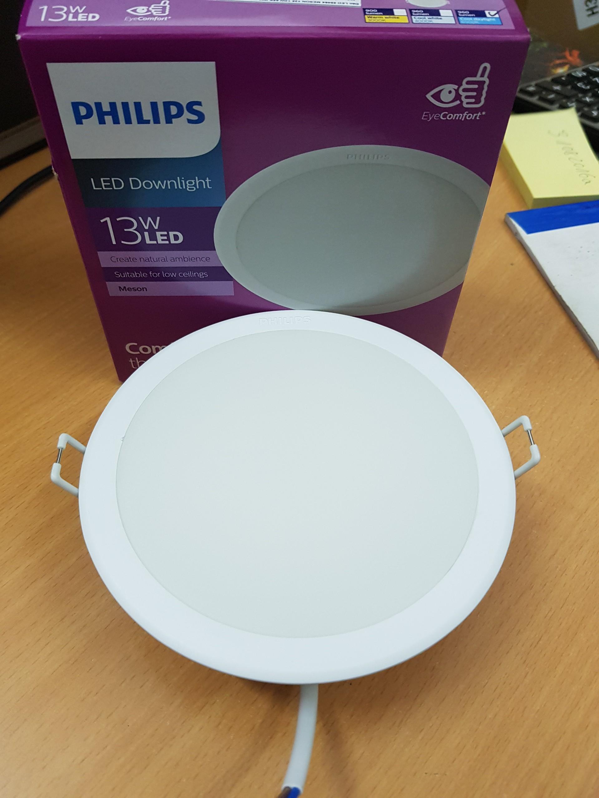 Đèn led philips 13w âm trần