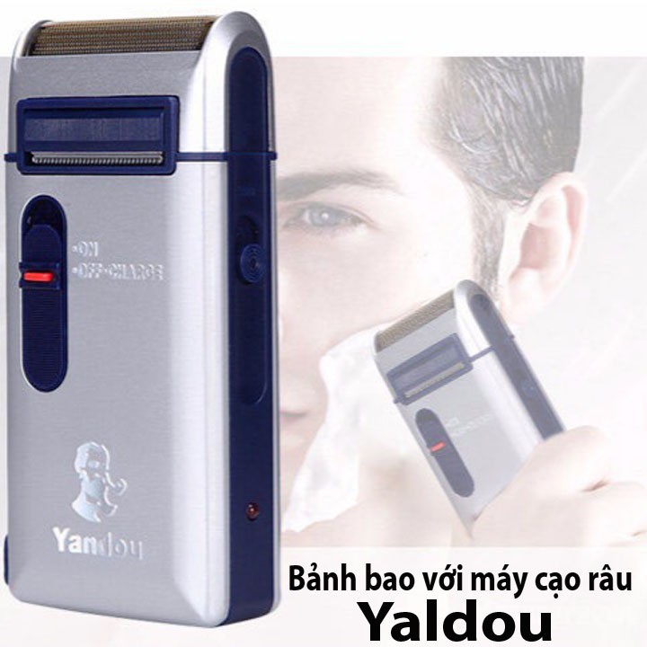 Mới máy cạo râu yandou scw 301u sử dụng sạc pin
