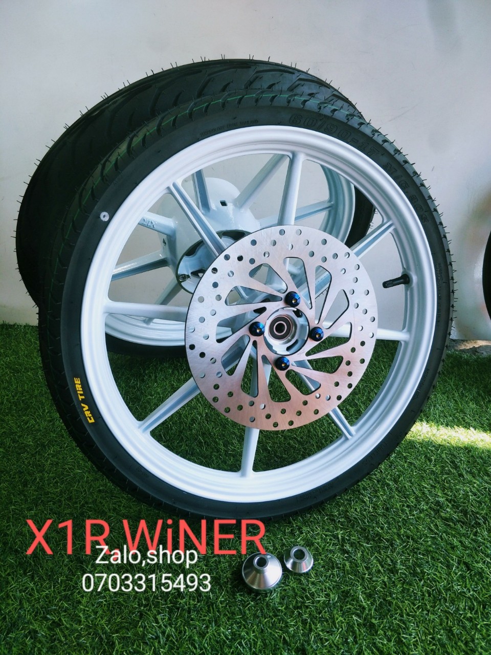 [HCM] CẶP BÁNH MÂM WINER 8 CÂY AT RACING FULL VỎ CAMEL KHÔNG RUỘT TÙY CHỌN & KÈM ĐĨA 4 ỐC TITAN 2 CANH NHÔM GÁN NHƯ ZIN